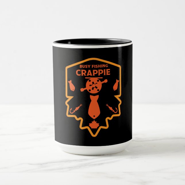 Taza Crappie Pesca Canadá (Centro)