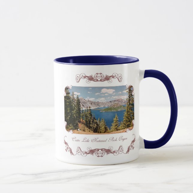 Taza Crater Lake Oregon Coffee Mug (Derecha)