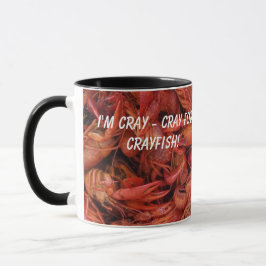 Taza Cray-Cray personalizado para cangrejos de río