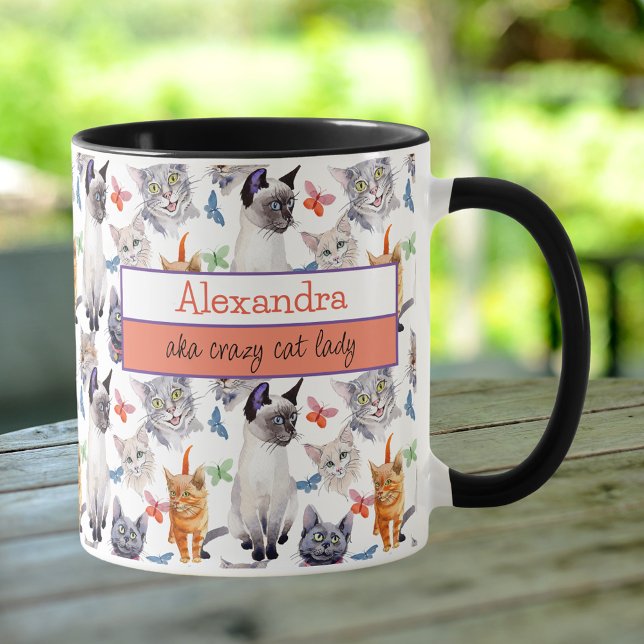 TAZA CRAZY CAT LADY (Subido por el creador)