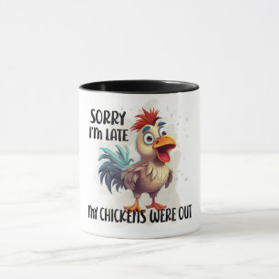 Taza Crazy Chicken