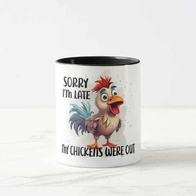 Taza Crazy Chicken (Centro)