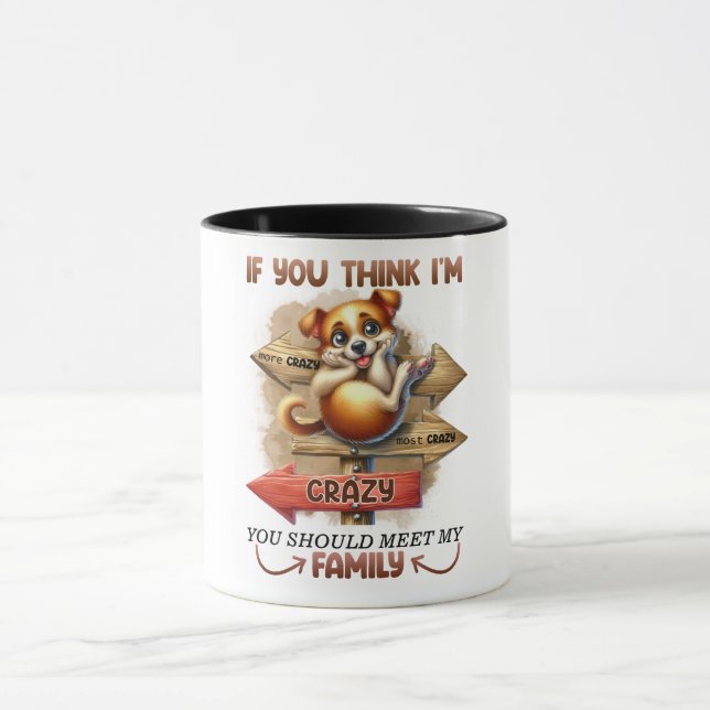 Taza Crazy Dog (Centro)