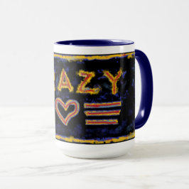Taza Crazy Heart Mug