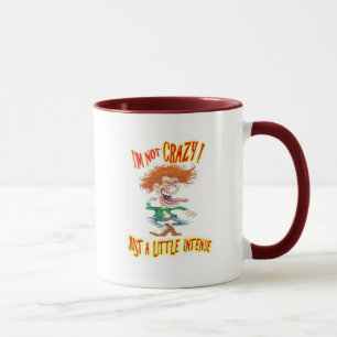 Taza Crazy Redhead con un dicho gracioso