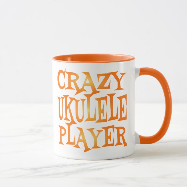 Taza Crazy Ukulele Player (Derecha)