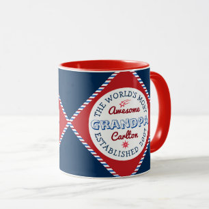 Taza Crea el logo más impresionante de tu abuelo en tu