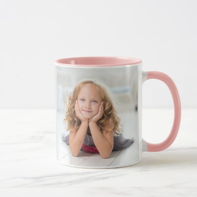 Taza Crea fácilmente tu propia foto de familia (Derecha)