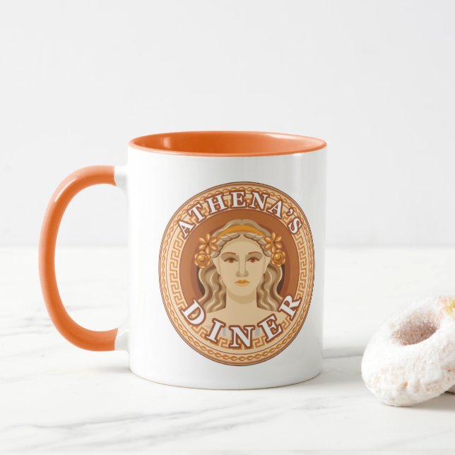 Taza Crea tu propia compañía de café Mug (Con donut)