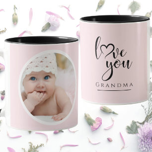 Taza Crea Tu Propia Foto Amor Abuela Rosa Lindo