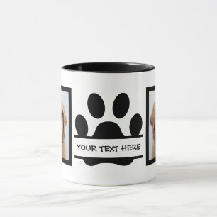 Taza Crea tu propia imagen de fotos de perro