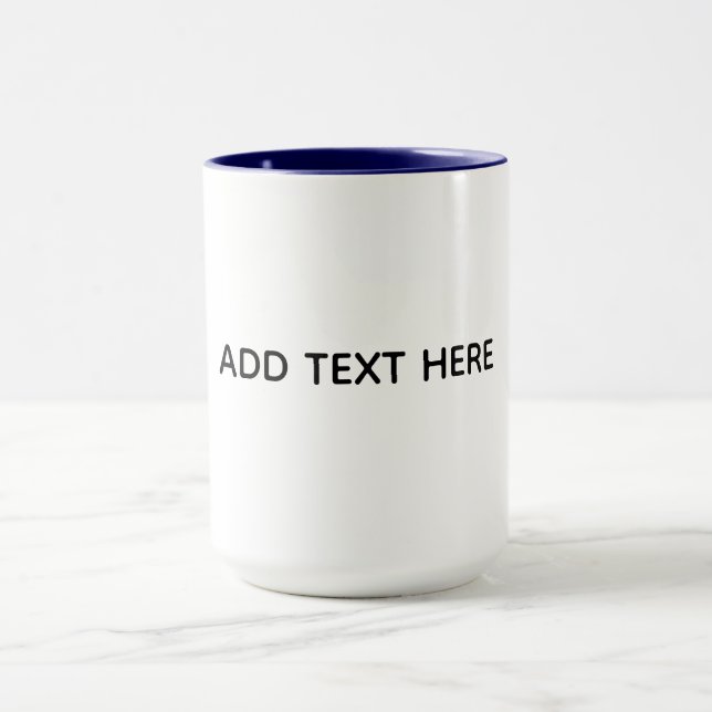 Taza Crea tu propio blanco  (Centro)