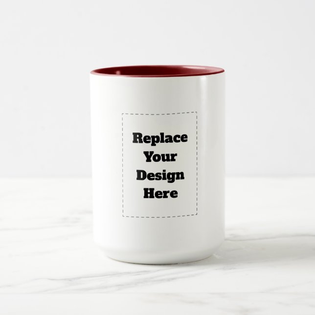 Taza Crea tu propio blanco  (Centro)