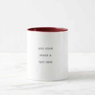 Taza Crea tu propio blanco