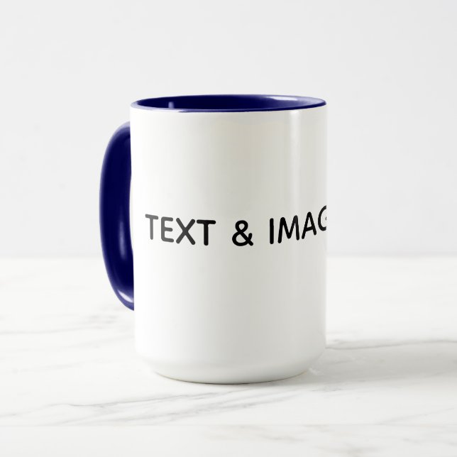 Taza Crea tu propio blanco (Anverso izquierdo)