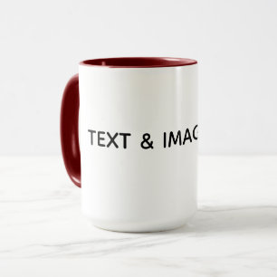 Taza Crea tu propio blanco