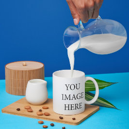 Taza Crea tu propio café de 15 oz combinado con dos ton