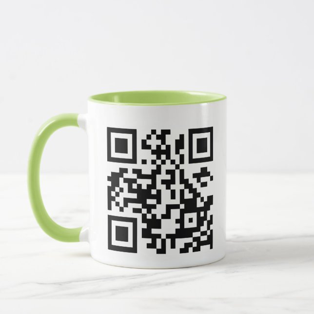 Taza Crea tu propio código QR (Izquierda)