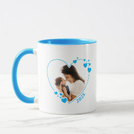 Taza Crea tu propio Mug de fotos del corazón