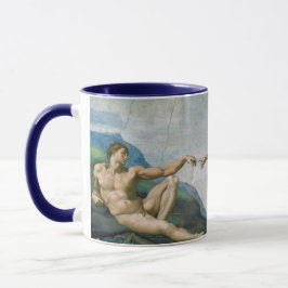 Taza Creación de Adán (c. 1511) | Michelangelo