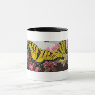 Taza Creado para requisitos particulares. Mariposas