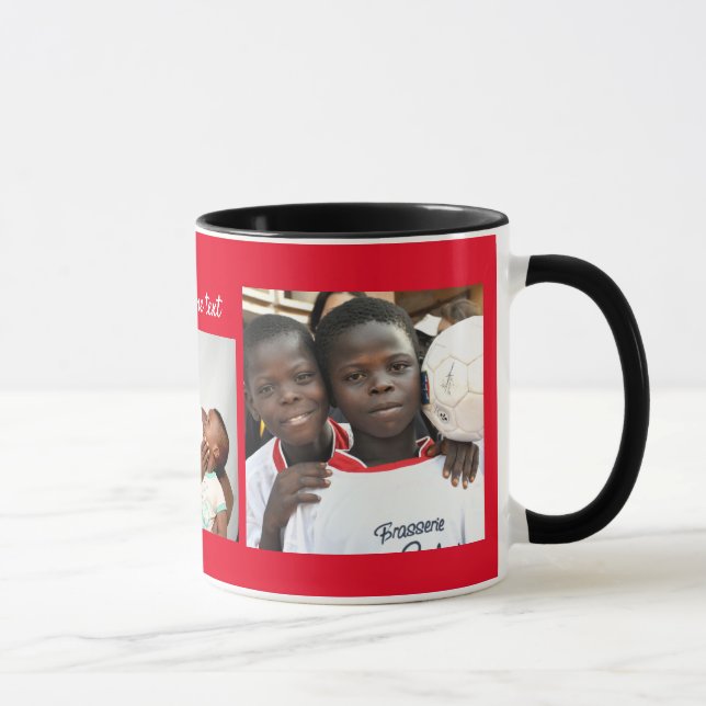 Taza Crear fácilmente su foto Personalizado personaliza (Derecha)