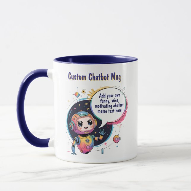 Taza Crear plantillas de Personalizado de memes de char (Izquierda)