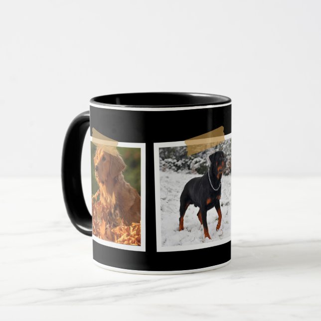 Taza Crear su propio archivo de fotos personalizado (Anverso izquierdo)