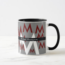 Taza crear su propio patrón inicial/carta