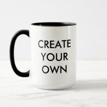Crear su propio Personalizable Combo Mug BLACK