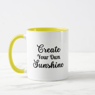 Taza Crear su propio sol