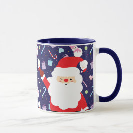 Taza Crear tus propios Navidades burdos Santa Claus