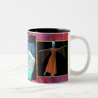 Taza creativa de la danza