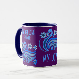 TAZA CREATIVA DE PÁJARO PARA REGALAR A TU AMOR
