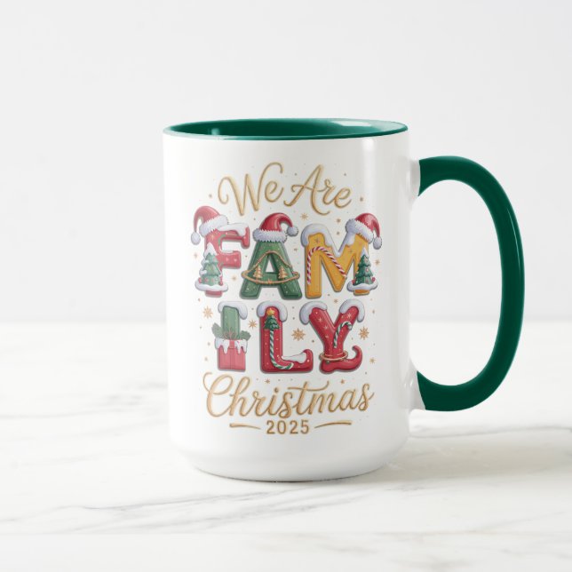 Taza Creative & Fun Family Christmas (Derecha)