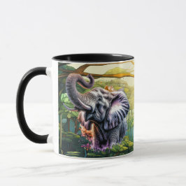 Taza Creative Lucky Elephant Mug