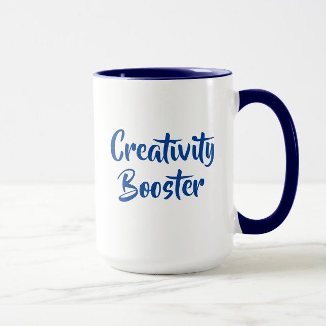 Taza Creatividad Booster Funny Coffee Mug (Derecha)