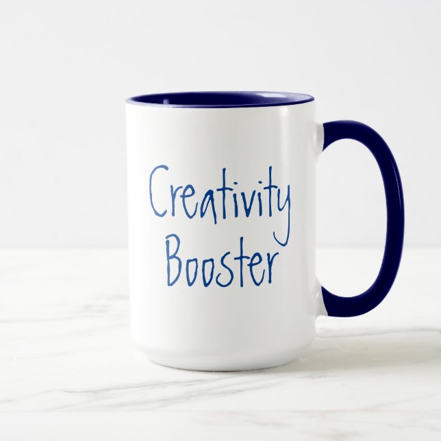 Taza Creatividad Booster Funny Coffee Mug (Derecha)