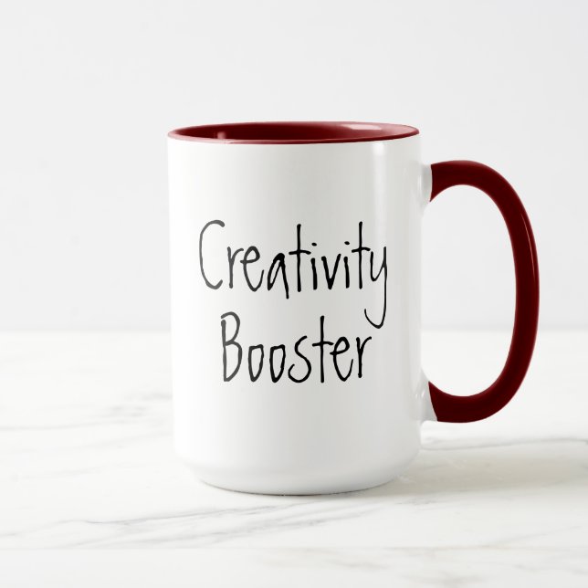 Taza Creatividad Booster Funny Coffee Mug (Derecha)