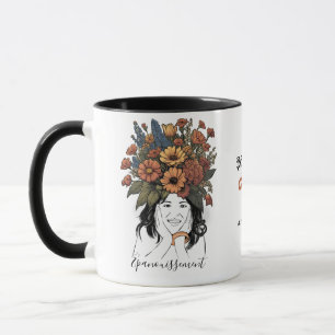 Taza Crecimiento Radiante: Empoderamiento Femenino