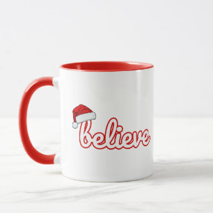 Taza Cree en la Navidad