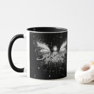 Taza Cree Fairy Starlight Fantasy Black