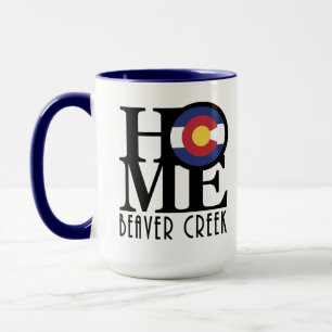 Taza Creek del castor de casa de 15 oz