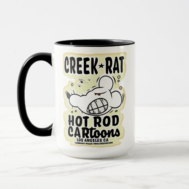 Taza Creekrat Personalizado Studios - Creek Rat (Izquierda)