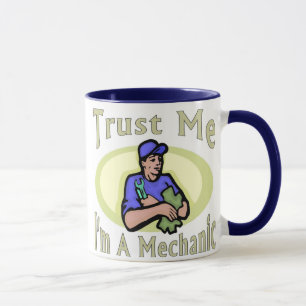 Taza Créeme que soy un mecánico
