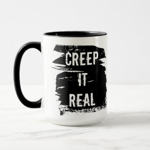 Taza Creep It Real Halloween divertido