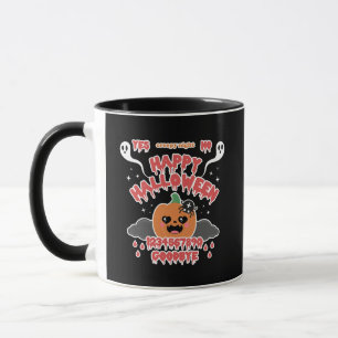 Taza Creepe Junta Fantasma De Kawaii Halloween