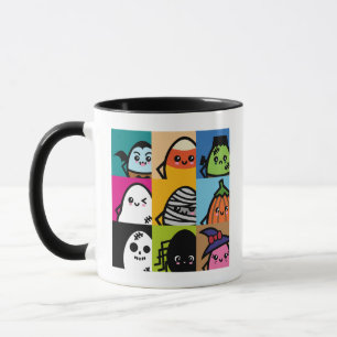 Taza Creepy Eggs Series - Halloween Añadir su nombre