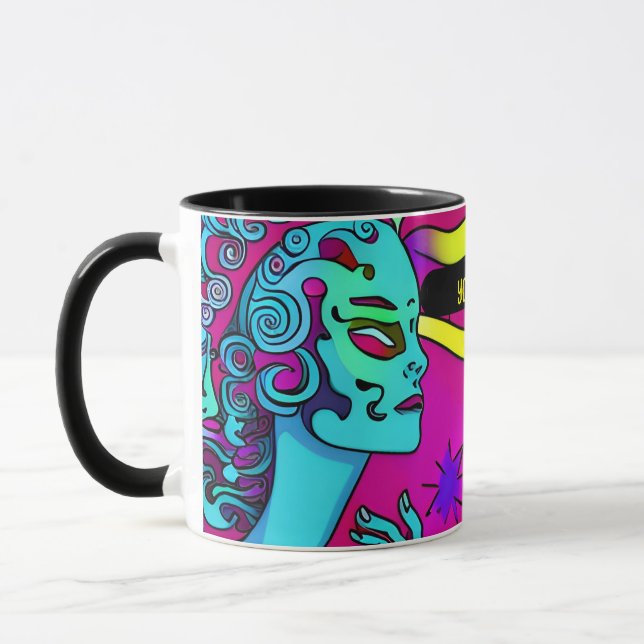 Taza ¿crees lo que yo creo? editable (Izquierda)