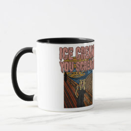 Taza Crema de hielo que gritas
